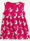 Kinderkleid Ärmellos Fuchsia