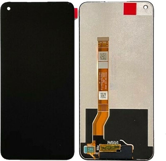 LCD Екран Със Сензорен Механизъм За Realme 8i Черен