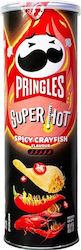 Pringles Chips με Γεύση Super Hot Spicy Crayfis...