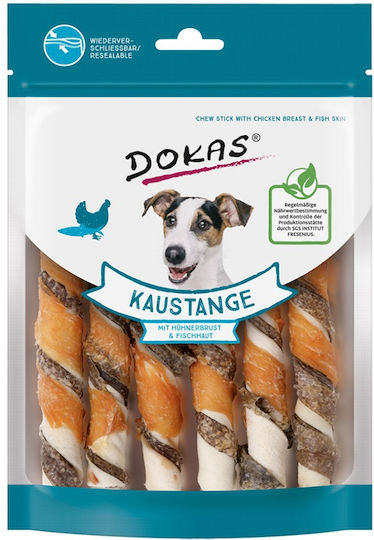Dokas Dog Stick Treats with Chicken and Fish 170gr