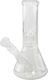 Black Leaf Bong Beaker Ice Mit Percolator Ecru