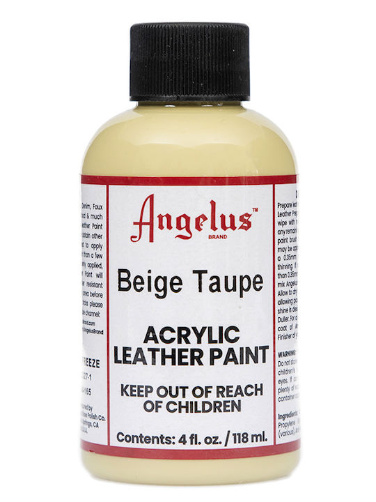 Angelus Beige Taupe 4oz Farbe für Lederschuhe