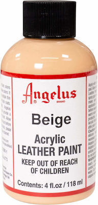 Angelus Beige 4oz Farbe für Lederschuhe