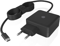 Icy Box IB-PS111-PD 65W USB-C Mit Netzkabel Icy Box IB-PS111-PD 65W USB-C Mit Netzkabel