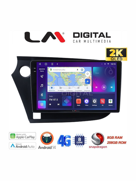 LM Digital Sistem Audio Auto pentru Honda Perspectivă 2009>2014 (Bluetooth/USB/WiFi/GPS/Apple-Carplay/Android-Auto)