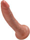 King Cock Dildo realist Tan 18cm