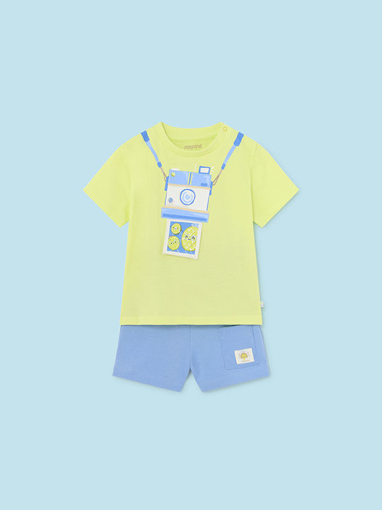 Mayoral Kids Set with Shorts Summer 2pcs Lemon (lemon)