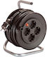 AS Schwabe Extension Reel Cord 15m Black