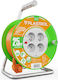 Plastrol 1 Platz mit Kabel 25m Durchmesser 3 x 1mm² Orange