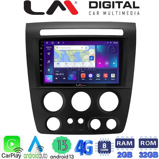 LM Digital Car Audio System Hummer H3 2006 > 2011 (Bluetooth/USB/WiFi/GPS/Apple-Carplay/Android-Auto)
