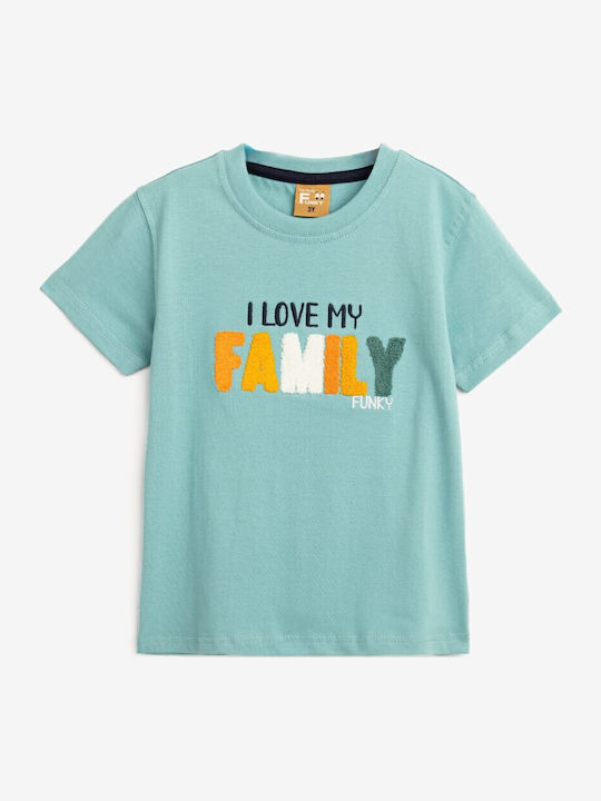 Funky T-shirt Μπλε