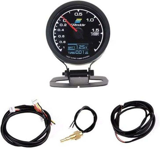 Greddy Car Voltmeter and Barometer Analog Instrument 62mm