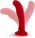 Blush Temptasia Jezebel Dildo με Βεντούζα Κόκκινο 15cm