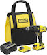 Stanley SFMCD711C2S Δραπανοκατσάβιδο Μπαταρίας 18V 2x1.5Ah