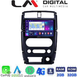 LM Digital Car-Audiosystem für Suzuki Jimny 2007 > 2018 (Bluetooth/USB/WiFi/GPS/Android-Auto)