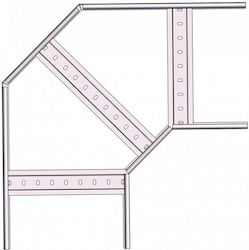 Metallodomi Channel Component 032.100060125