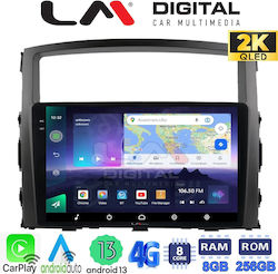 LM Digital Car-Audiosystem für Mitsubishi Pajero 2006>2014 (Bluetooth/USB/WiFi/GPS/Android-Auto)