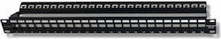 Intellinet Patch Panel Keystone for Rack 19" with 24 Ports