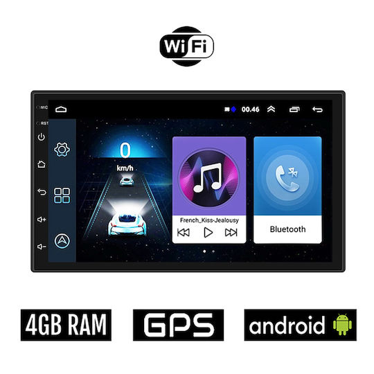 Auto-Audiosystem für Seat Cordoba 2003-2008 (Bluetooth/USB/AUX/WiFi/GPS/Apple-Carplay/Android-Auto) mit Touchscreen 7"
