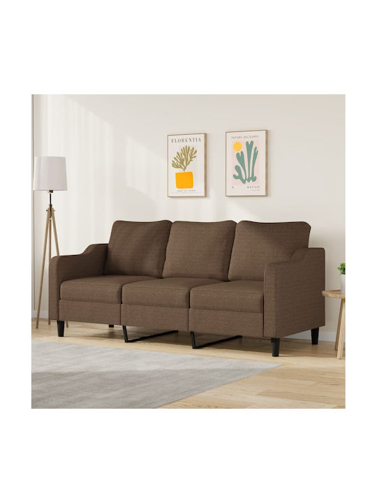 Canapea Cu Trei Locuri Maro 198x77x80cm