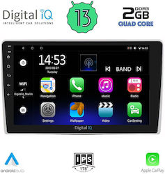 Digital IQ Car-Audiosystem für Alfa Romeo Mito 2008-2018 (Bluetooth/USB/AUX/WiFi/GPS/Apple-Carplay/Android-Auto) mit Touchscreen 9"