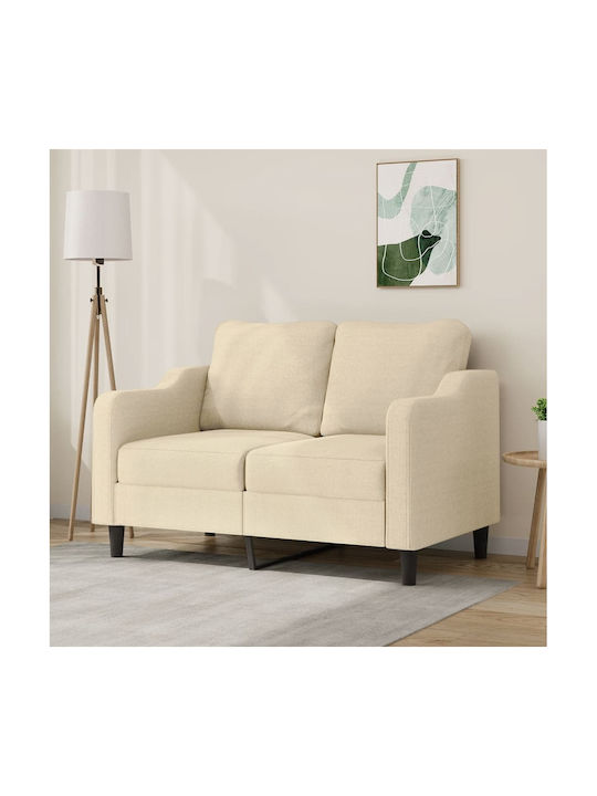 Canapea Cu Două Locuri Crem 138x77x80cm