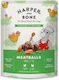 Harper and Bone Wet Food Dogs in Cans with Chicken, Turkey, Carrot, Vegetables, Tuna Fish, Potatoes and Blueberries Grain-Free 300gr