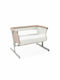 Chicco Cradle Next2Me with Mattress and Wheels Beige