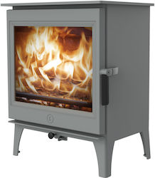Charnwood Cranmore 7 Metallisch Holzofen 7kW Grau