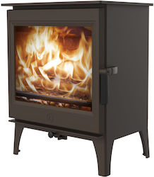 Charnwood Cranmore 7 Metallisch Holzofen 7kW Brown