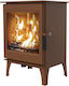 Charnwood Cranmore 5 Metallisch Holzofen 5kW Br...