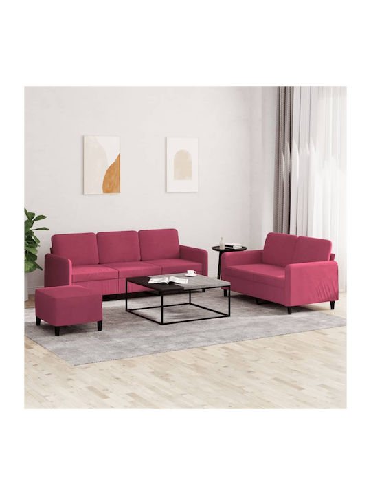 Σετ Σαλονιού 3-Sitzer & 2-Sitzer & Hocker
