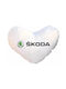 Takeposition Μαξιλάρι Καναπέ I Love Skoda Λευκό 40x40εκ.