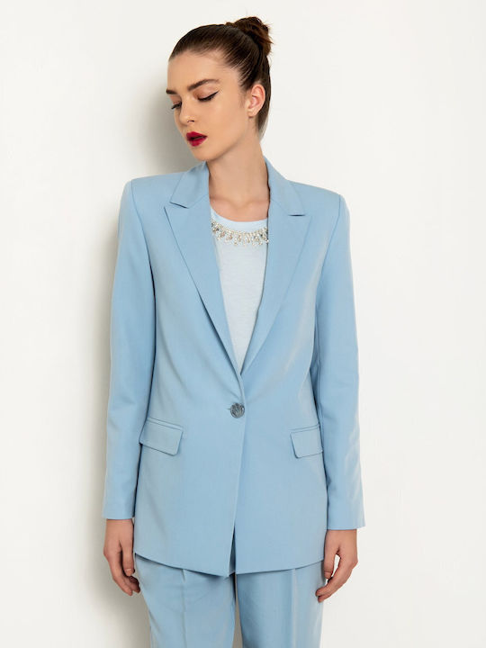 Toi&Moi Women's Blazer Light Blue