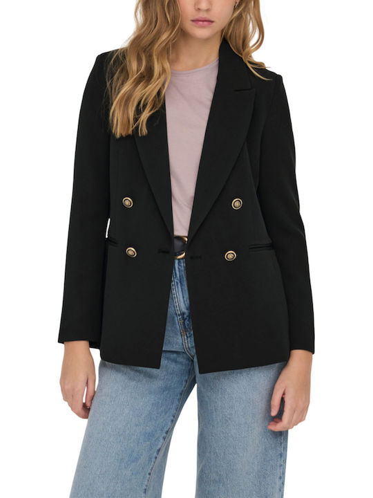Only Blazer pentru femei Sacou Black Only Blazer pentru femei Sacou Black