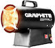 Graphite Industrial Gas Air Heater 15kW