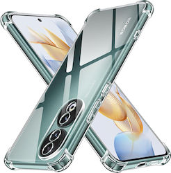 Techsuit Shockproof Clear Back Cover Silicone Transparent (Realme X50)