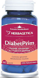 Herbagetica DiabetPrim 60 Capsule Herbagetica DiabetPrim 60 Capsule