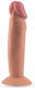 Crushious Dildo Realistic Cu Ventuză Flesh 17cm