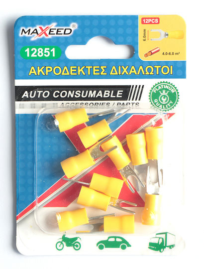 Tpster Terminale electrice bifurcate (12851) în set de 12buc
