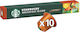 Starbucks Capsule Espresso Compatibile cu Mașina Nespresso 10capace