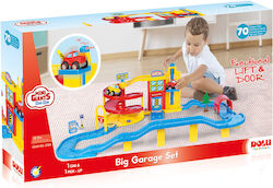 Dolu Big Garage Set Rennstrecke