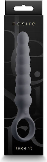 Ns Novelties Desire Lucent Anal Beads Gray 23.7cm