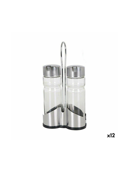 Oil & Vinegar Set Glass with Flow