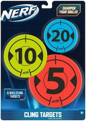 Nerf Elite Wall Cling Targets για 8+ Ετών Nerf Elite Wall Cling Targets για 8+ Ετών