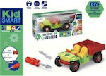 Plastic Construction Toy Vehicle