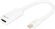 Digitus Converter HDMI male to HDMI female White 1pcs DB-340404-001-W
