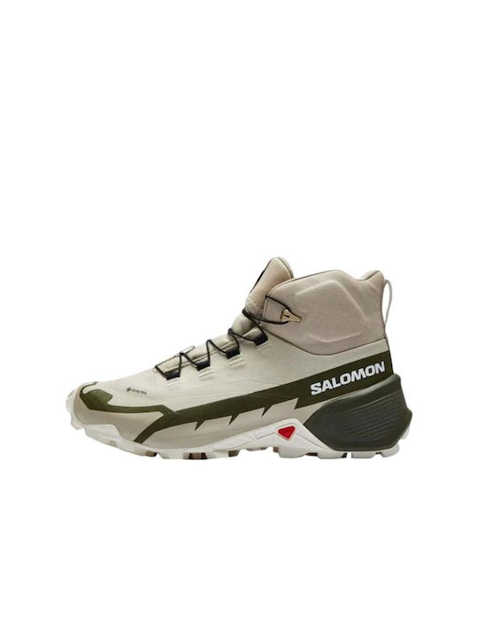 Salomon Cross Hike Women's Hiking Boots Waterproof with Gore-Tex Membrane Green