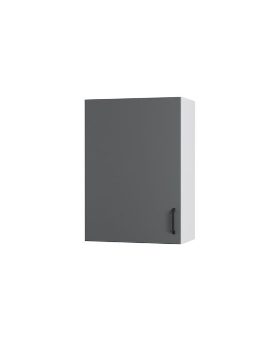 Modest Cabinet Wall Charcoal 50x30x72pcs