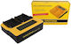 Patona Double Battery Charger Lcd Usb Compatibl...